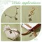 150pcs 15 Styles Tree Leaf Charms Pendants, Tibetan Branch Leaves Charms Metal Alloy Leaf Beads Antique Bronze Dangle Charm for Spring Earring Bracelet Necklace Kaychain Jewelry Making